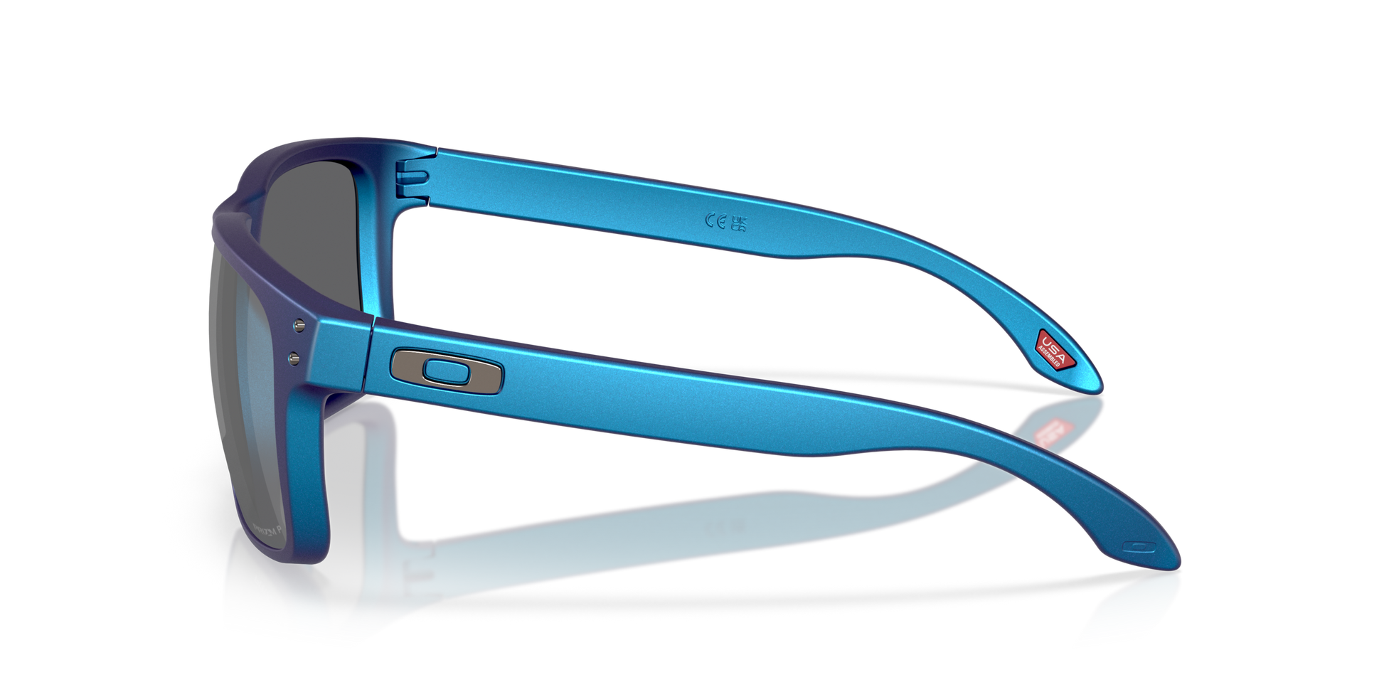 [Prizm Black Polarized Lenses, Matte Cyan/Blue Colorshift Frame]