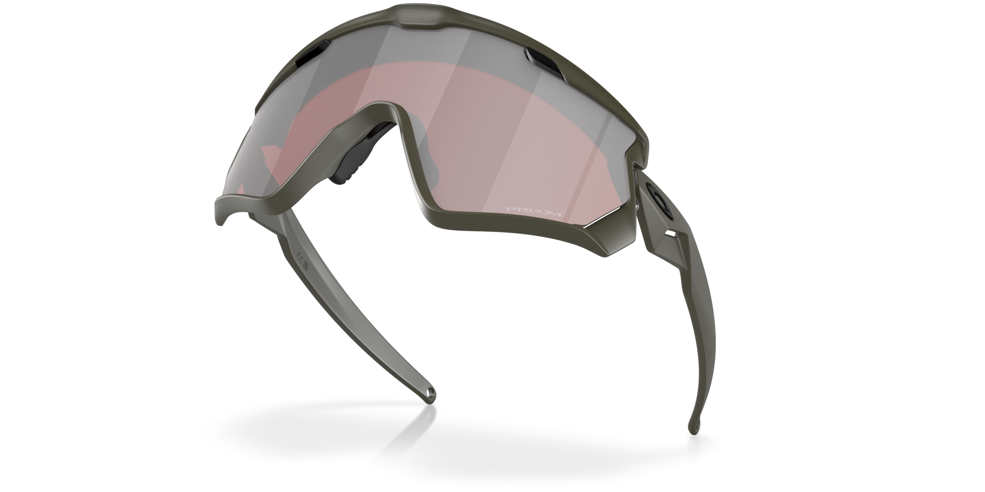 [Prizm Snow Black Iridium Lenses, Matte Olive Frame]