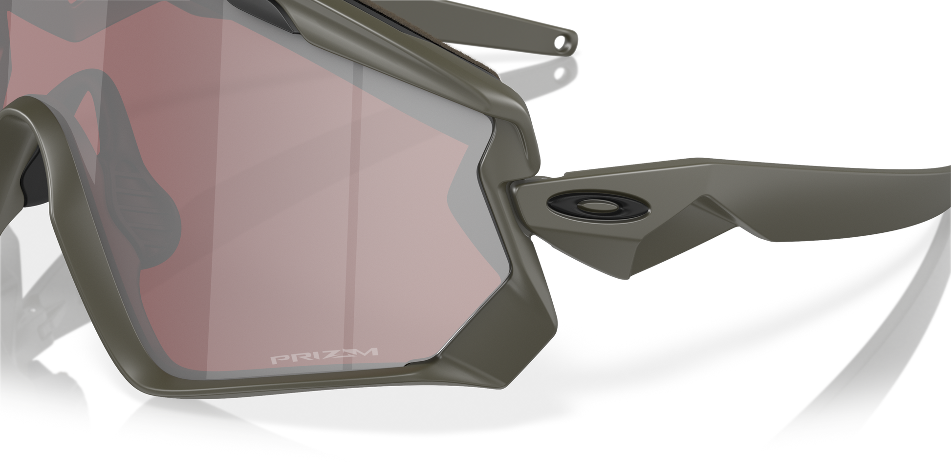 [Prizm Snow Black Iridium Lenses, Matte Olive Frame]