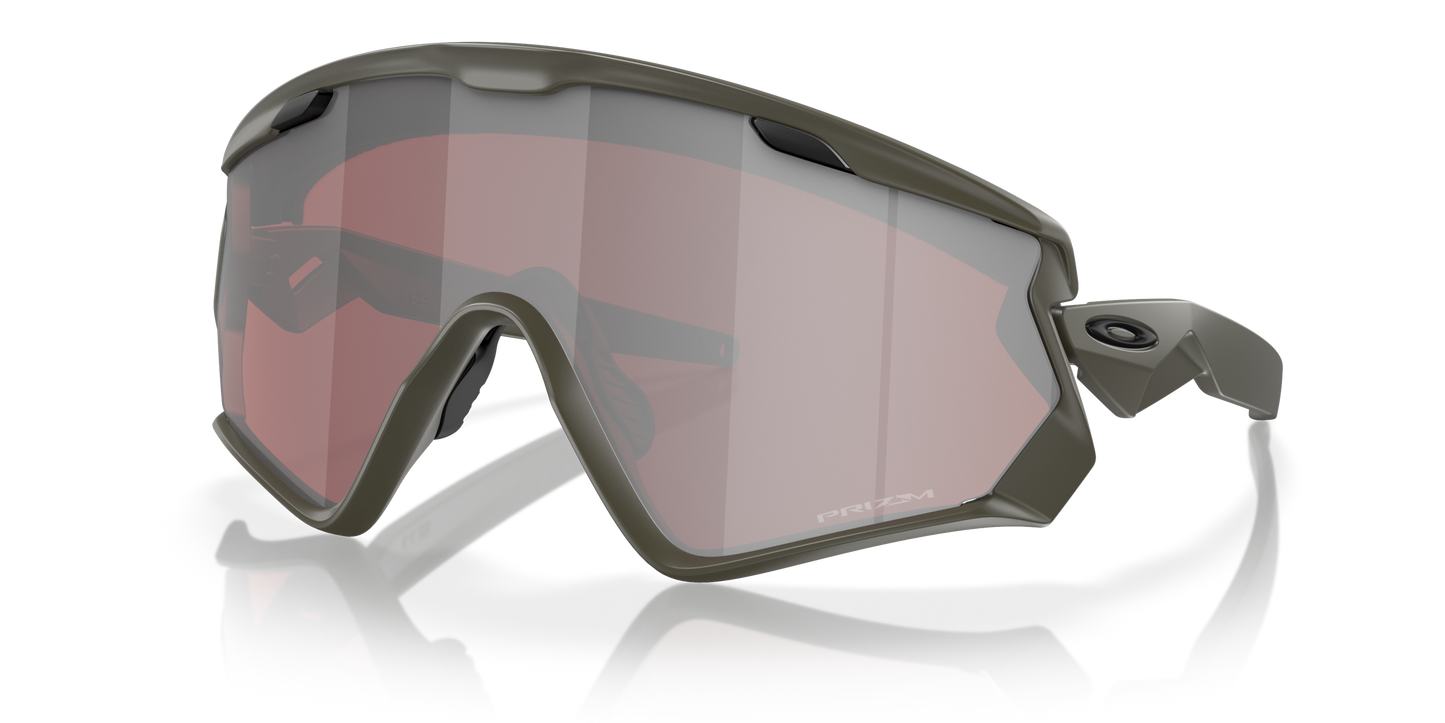 [Prizm Snow Black Iridium Lenses, Matte Olive Frame]