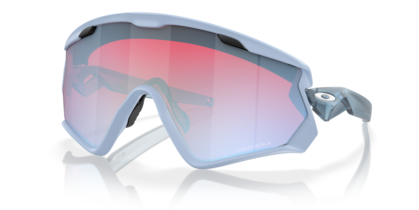 [Prizm Snow Sapphire Lenses, Matte Translucent Stonewash Frame]