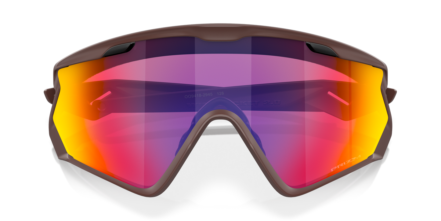 [Prizm Road Lenses, Matte Grenache Frame]