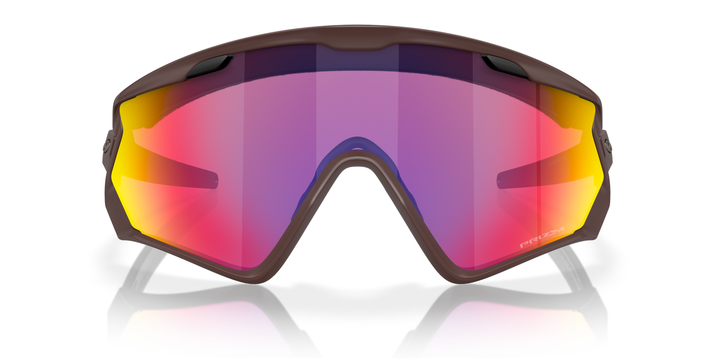 [Prizm Road Lenses, Matte Grenache Frame]