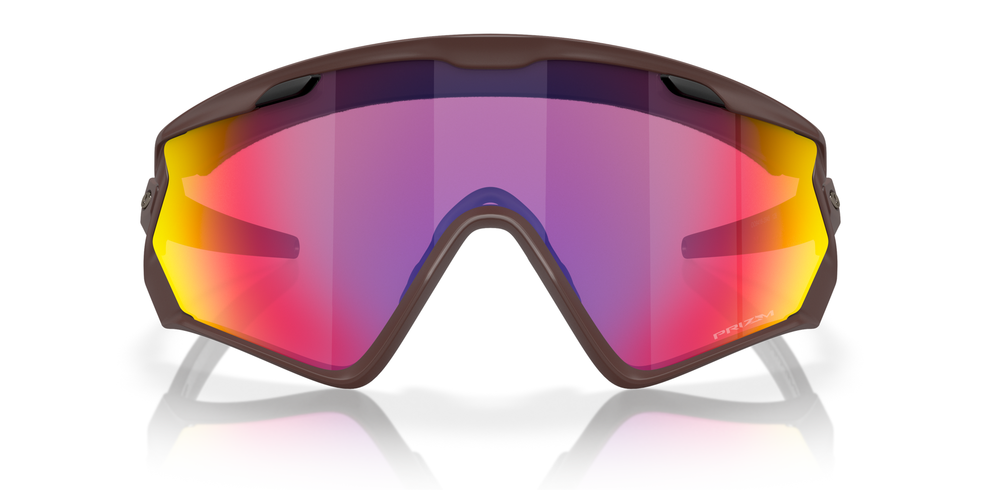 [Prizm Road Lenses, Matte Grenache Frame]