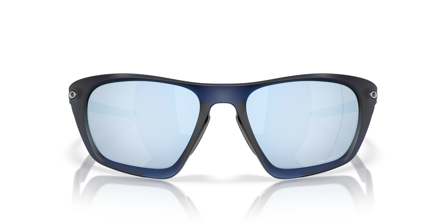 [Prizm Deep Water Polarized Lenses, Matte Transparent Blue Frame]