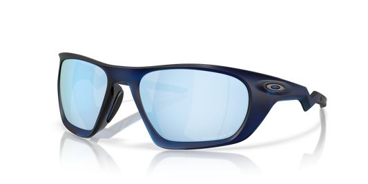 [Prizm Deep Water Polarized Lenses, Matte Transparent Blue Frame]