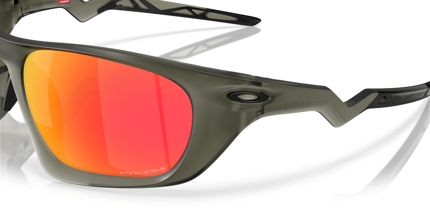 [Prizm Ruby Lenses, Matte Olive Ink Frame]