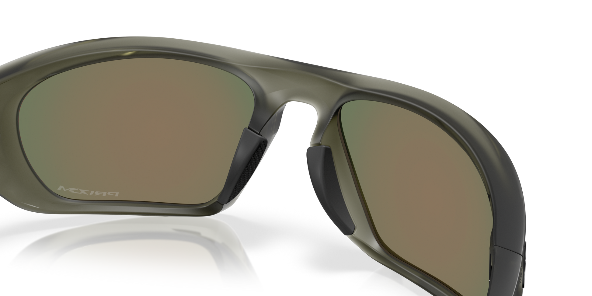 [Prizm Ruby Lenses, Matte Olive Ink Frame]