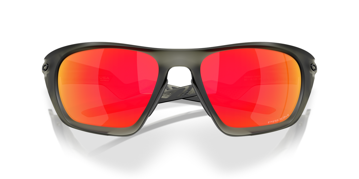 [Prizm Ruby Lenses, Matte Olive Ink Frame]