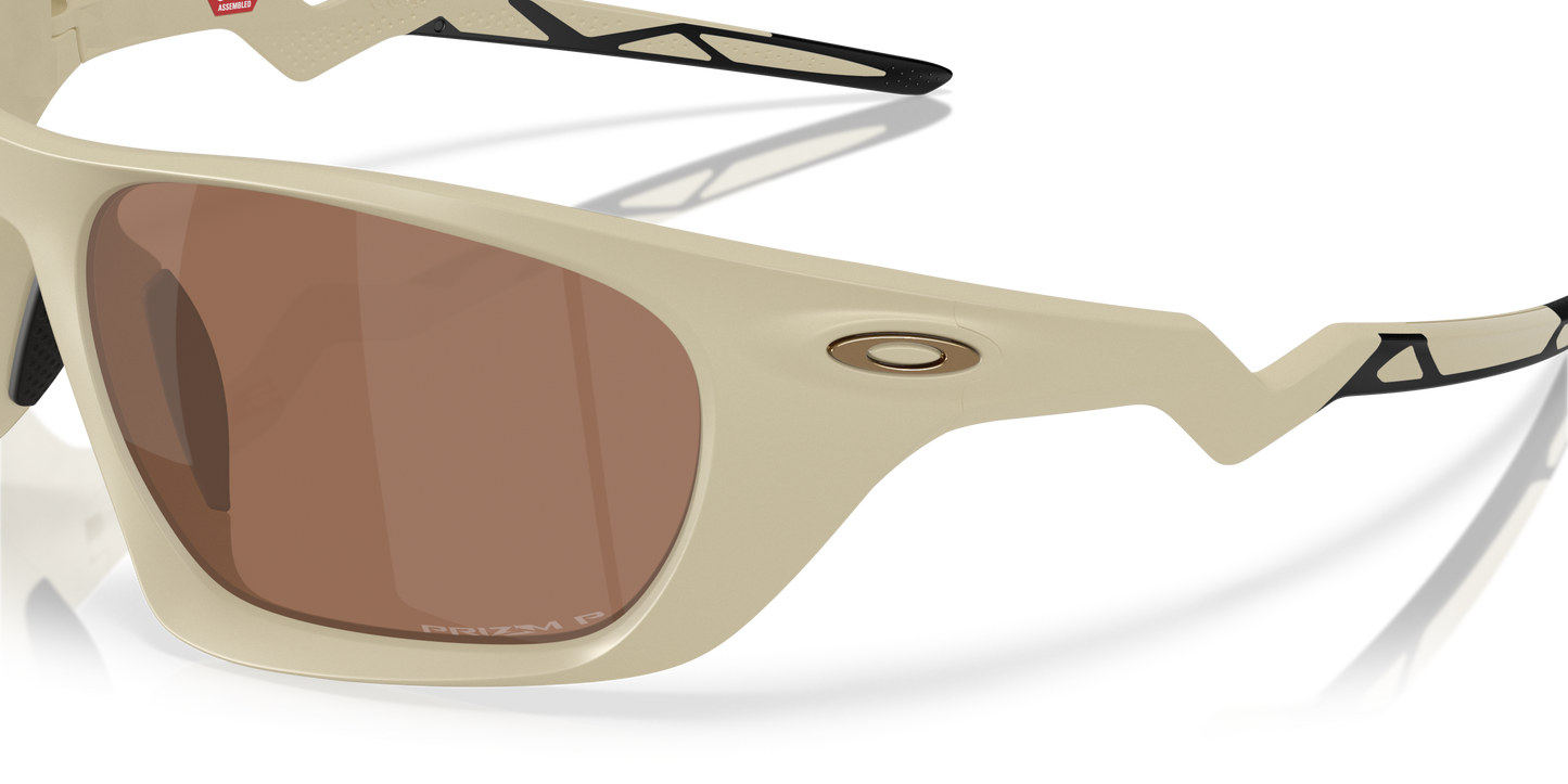 [Tungsten Iridium Polarized Lenses, Matte Sand Frame]