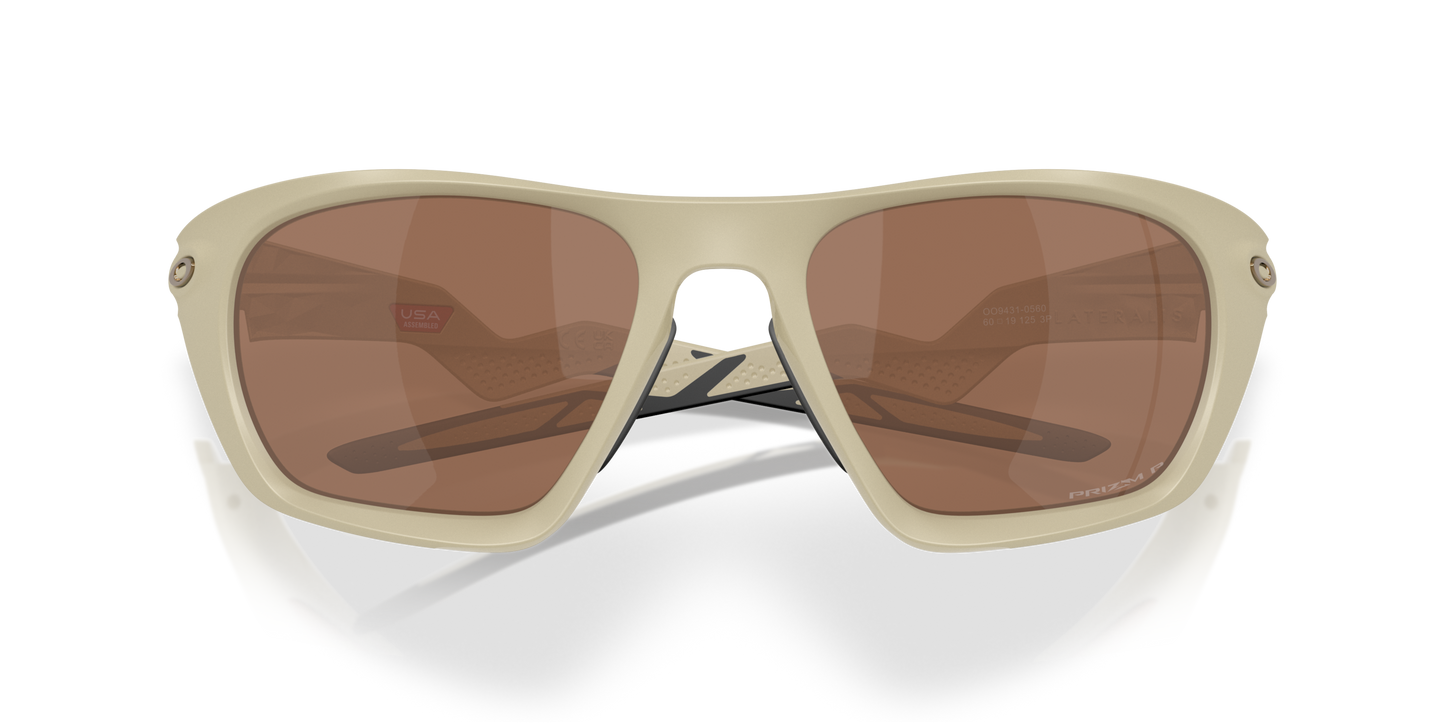 [Tungsten Iridium Polarized Lenses, Matte Sand Frame]
