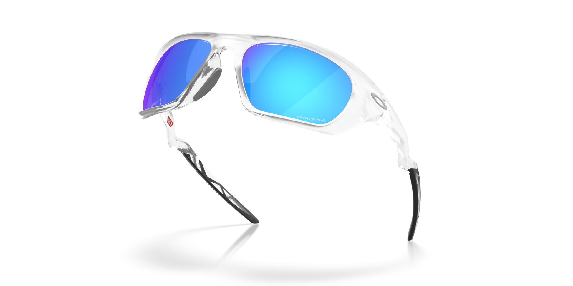 [Prizm Sapphire Lenses, Matte Clear Frame]