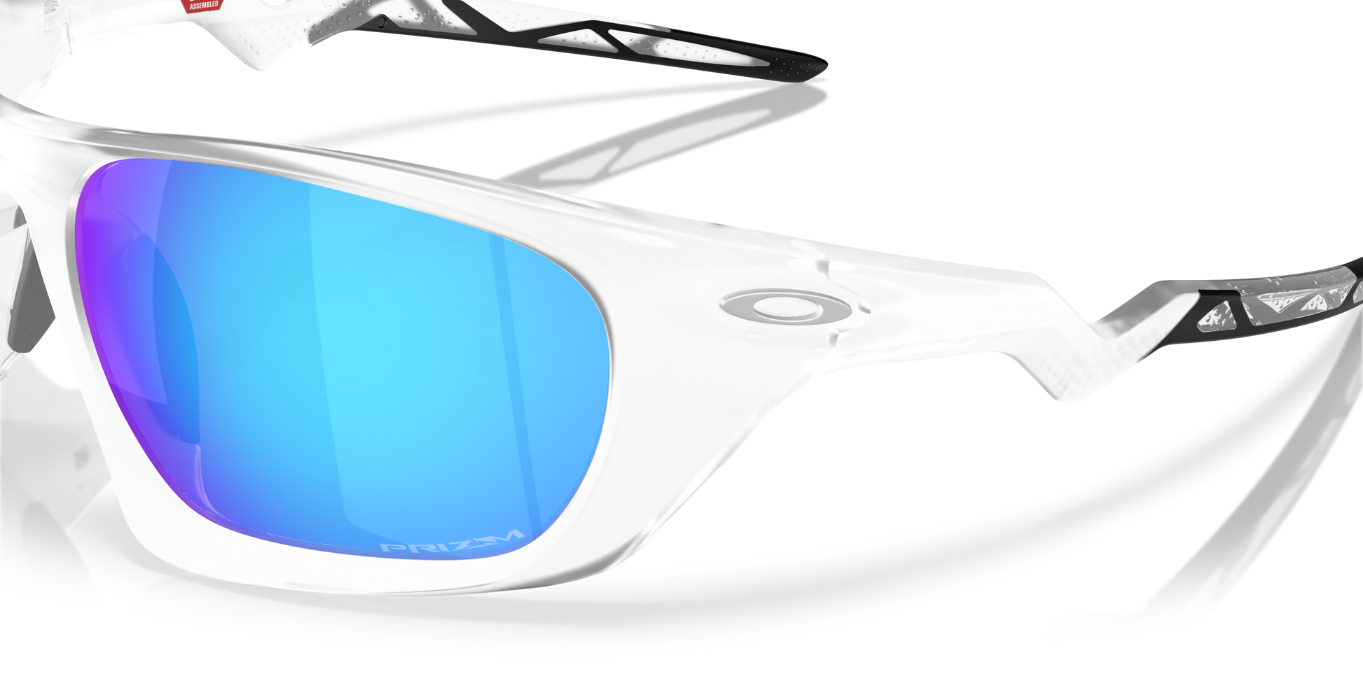 [Prizm Sapphire Lenses, Matte Clear Frame]