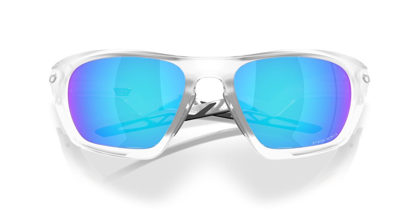[Prizm Sapphire Lenses, Matte Clear Frame]