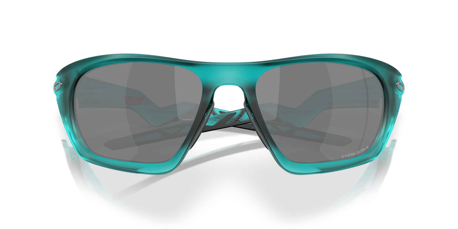 [Prizm Black Lenses, Matte Transparent Arctic Surf Frame]