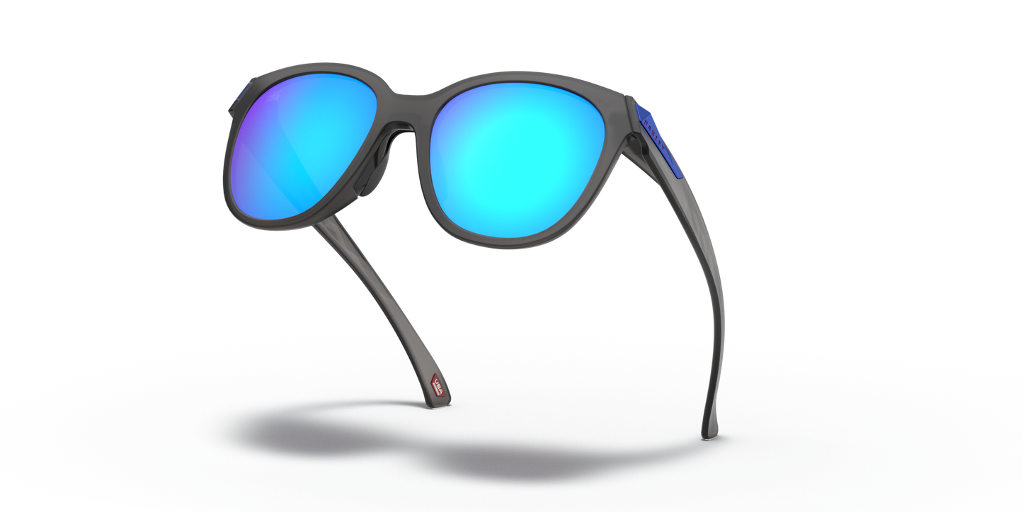 [Prizm Sapphire Lenses, Team Usa Matte Grey Smoke Frame]