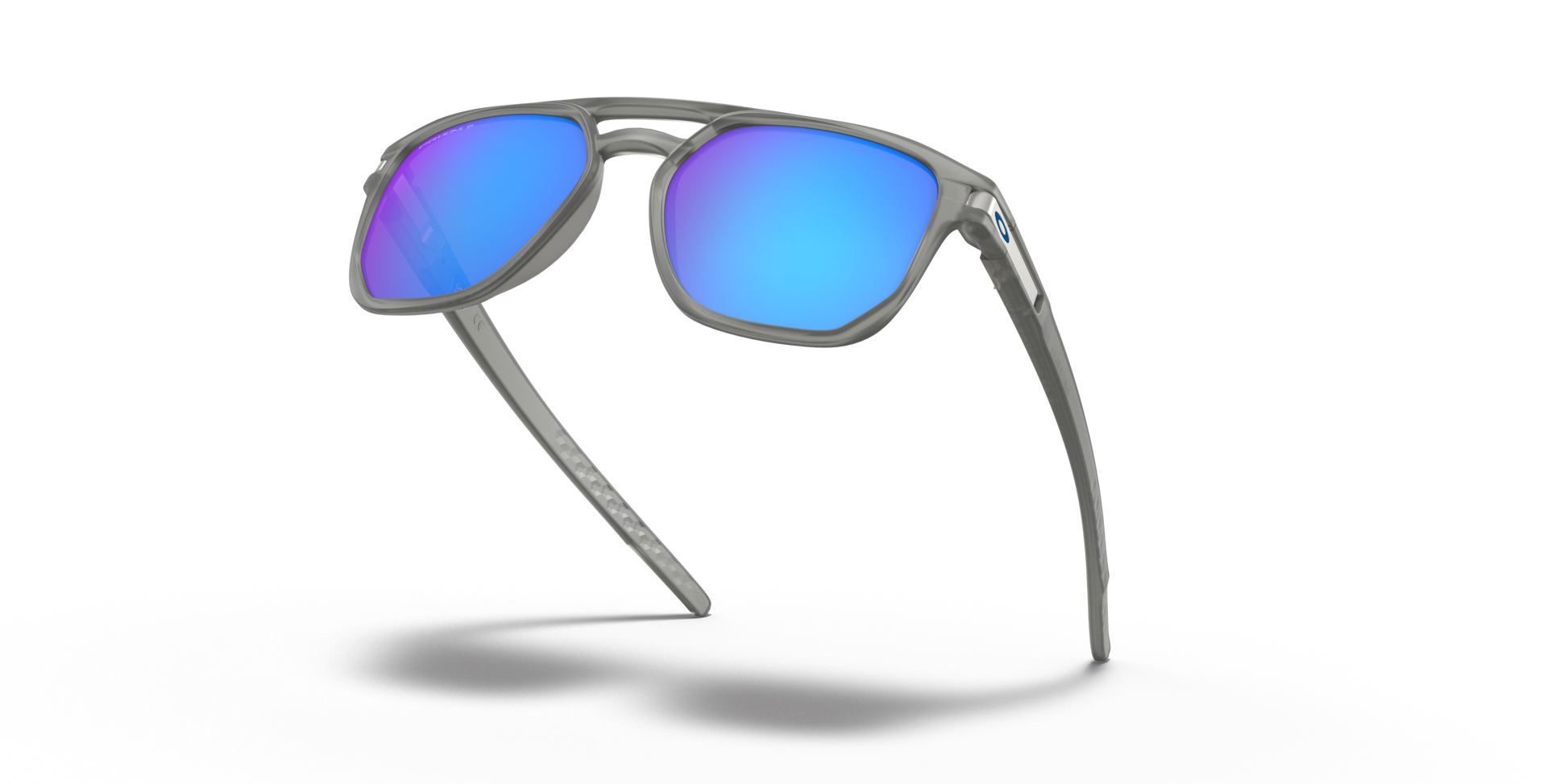 [Prizm Sapphire Polarized Lenses, Matte Grey Ink Frame]