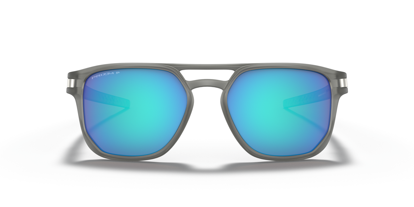[Prizm Sapphire Polarized Lenses, Matte Grey Ink Frame]