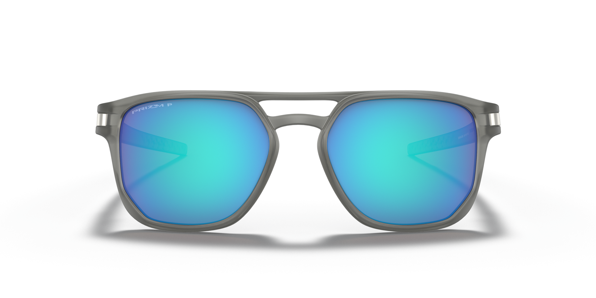 [Prizm Sapphire Polarized Lenses, Matte Grey Ink Frame]
