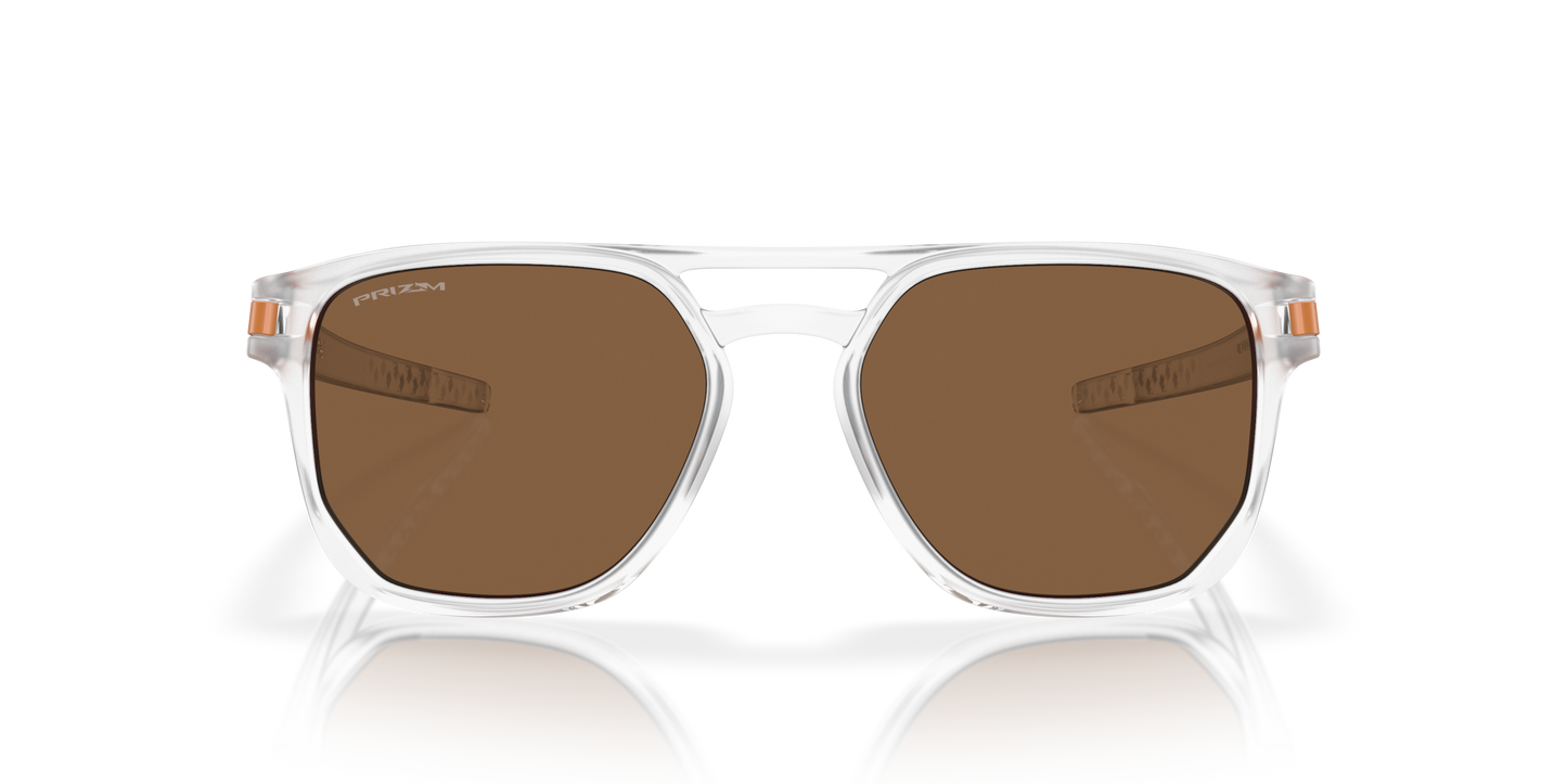 [Prizm Bronze Lenses, Matte Clear Frame]