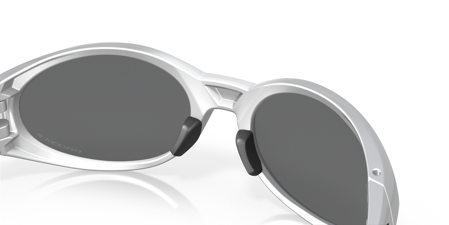 [Prizm Black Polarized Lenses, Silver Frame]
