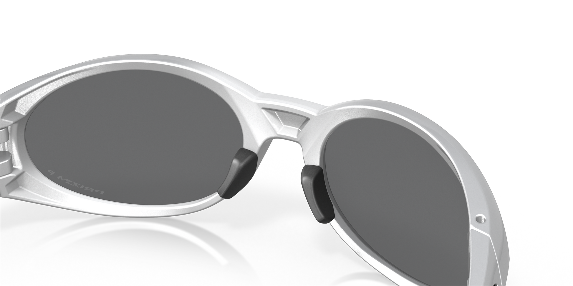 [Prizm Black Polarized Lenses, Silver Frame]