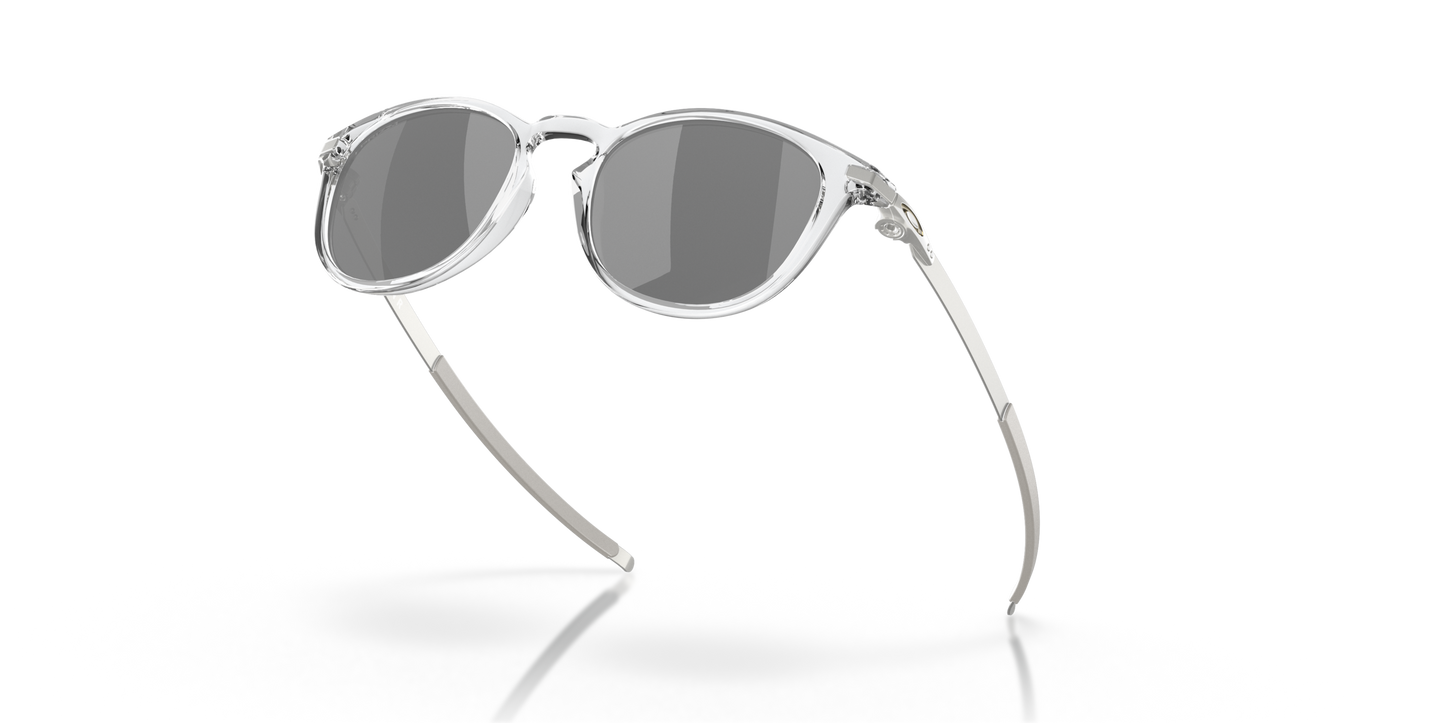 [Prizm Black Lenses, Polished Clear Frame]