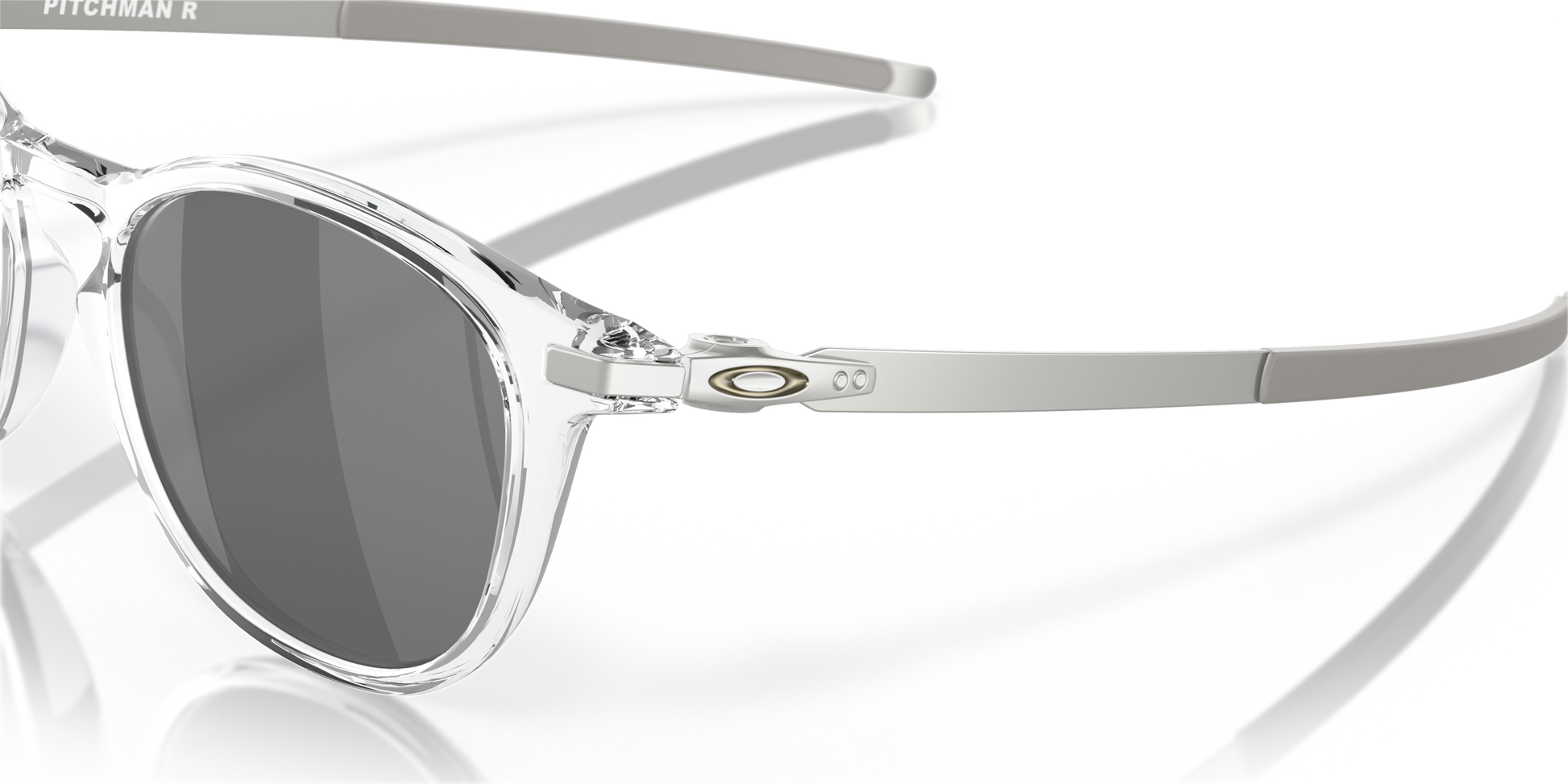 [Prizm Black Lenses, Polished Clear Frame]