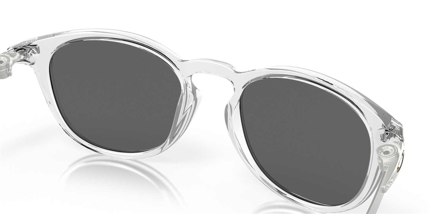 [Prizm Black Lenses, Polished Clear Frame]