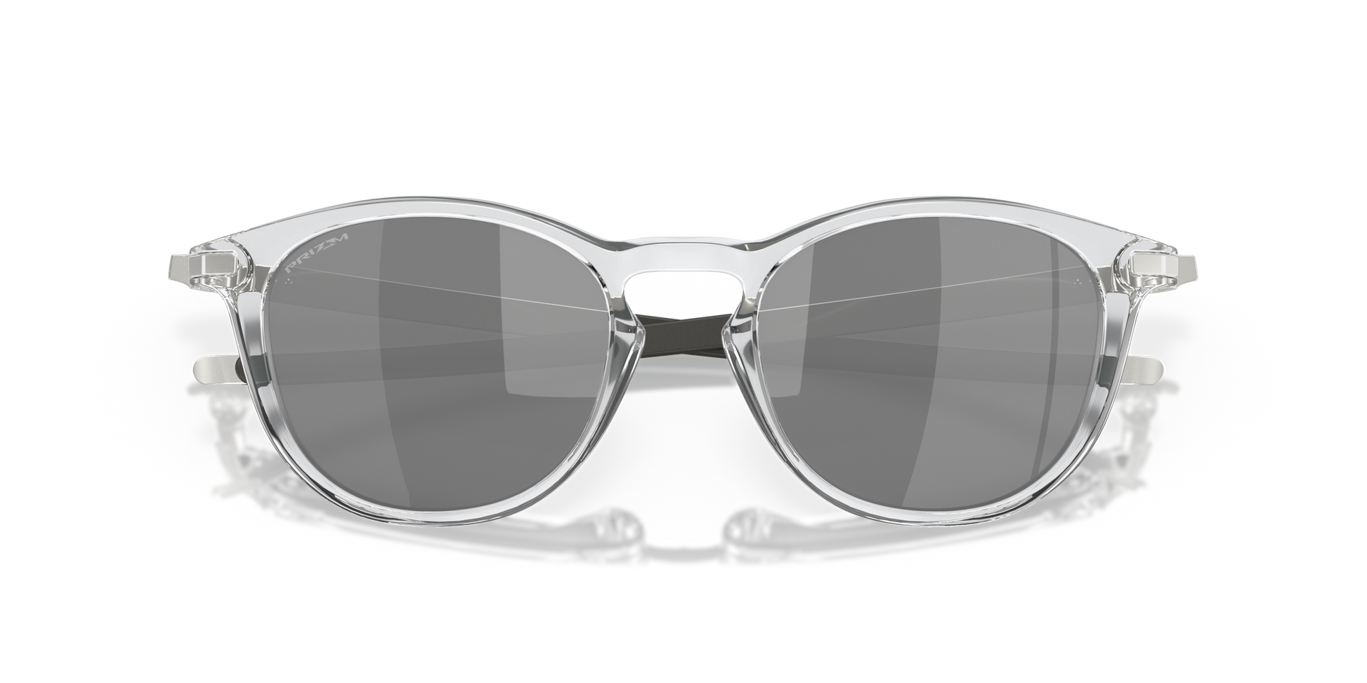 [Prizm Black Lenses, Polished Clear Frame]