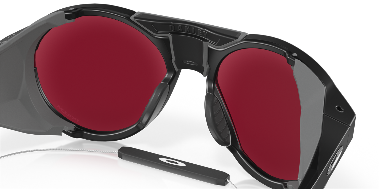 [Prizm Snow Black Iridium Lenses, Matte Black Frame]