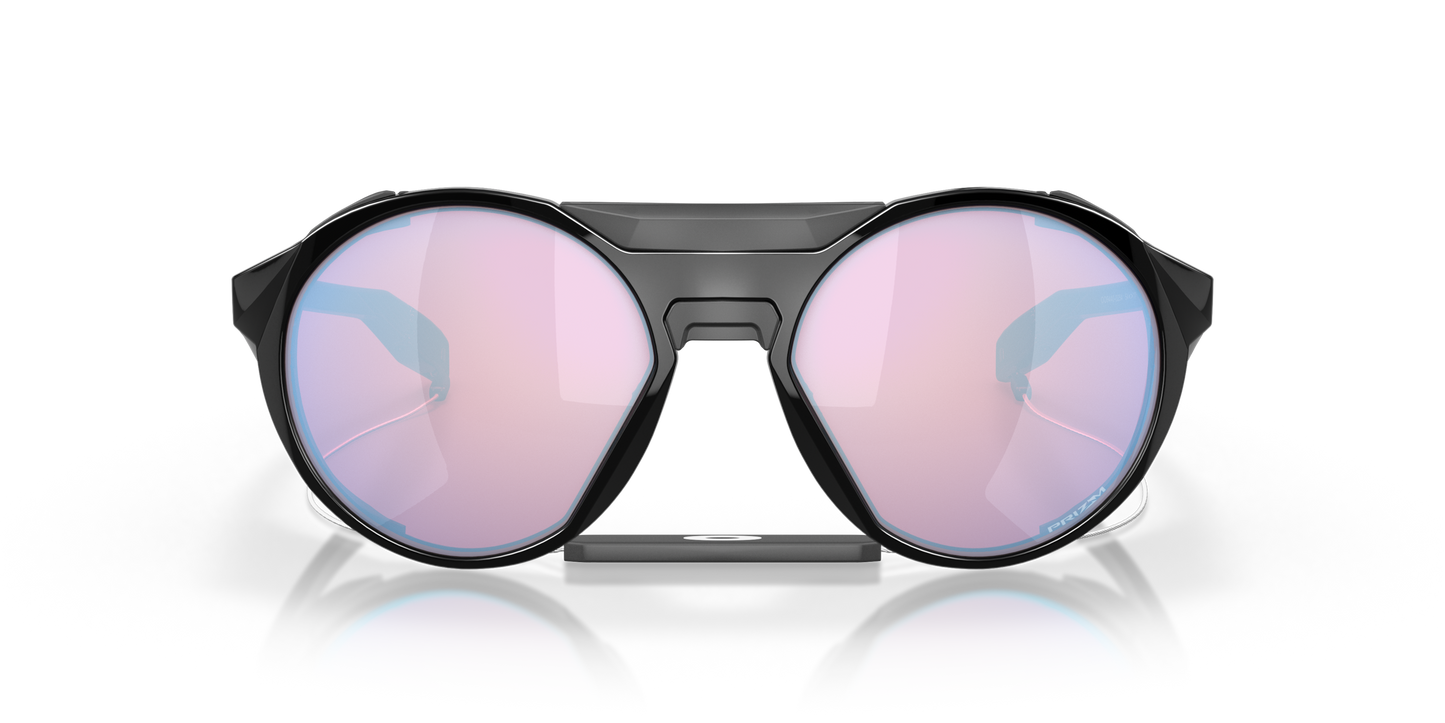 [Prizm Snow Sapphire Lenses, Polished Black Frame]