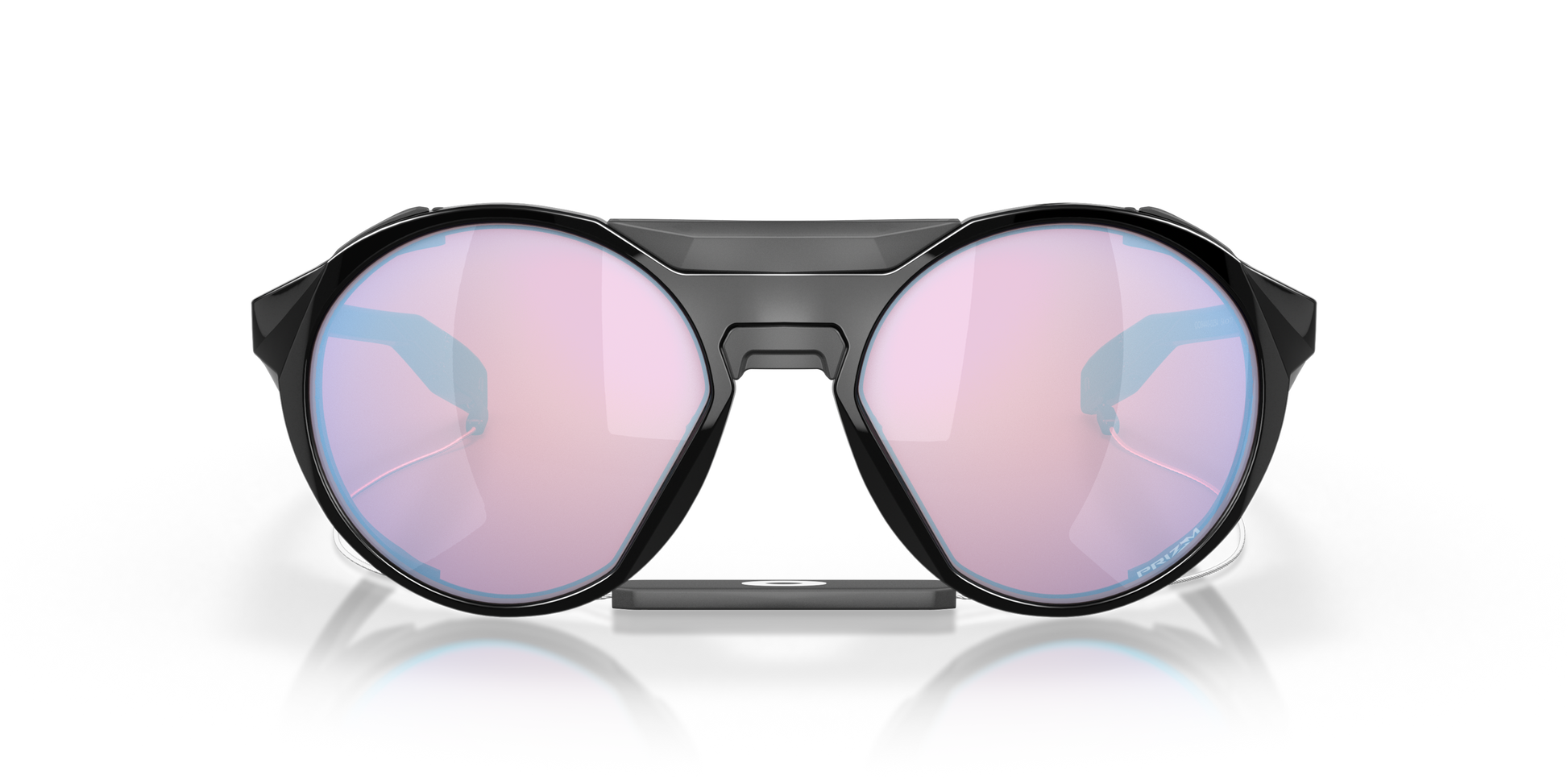 [Prizm Snow Sapphire Lenses, Polished Black Frame]