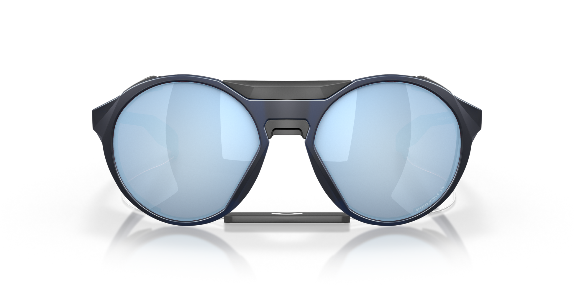 [Prizm Deep Water Polarized Lenses, Matte Translucent Blue Frame]