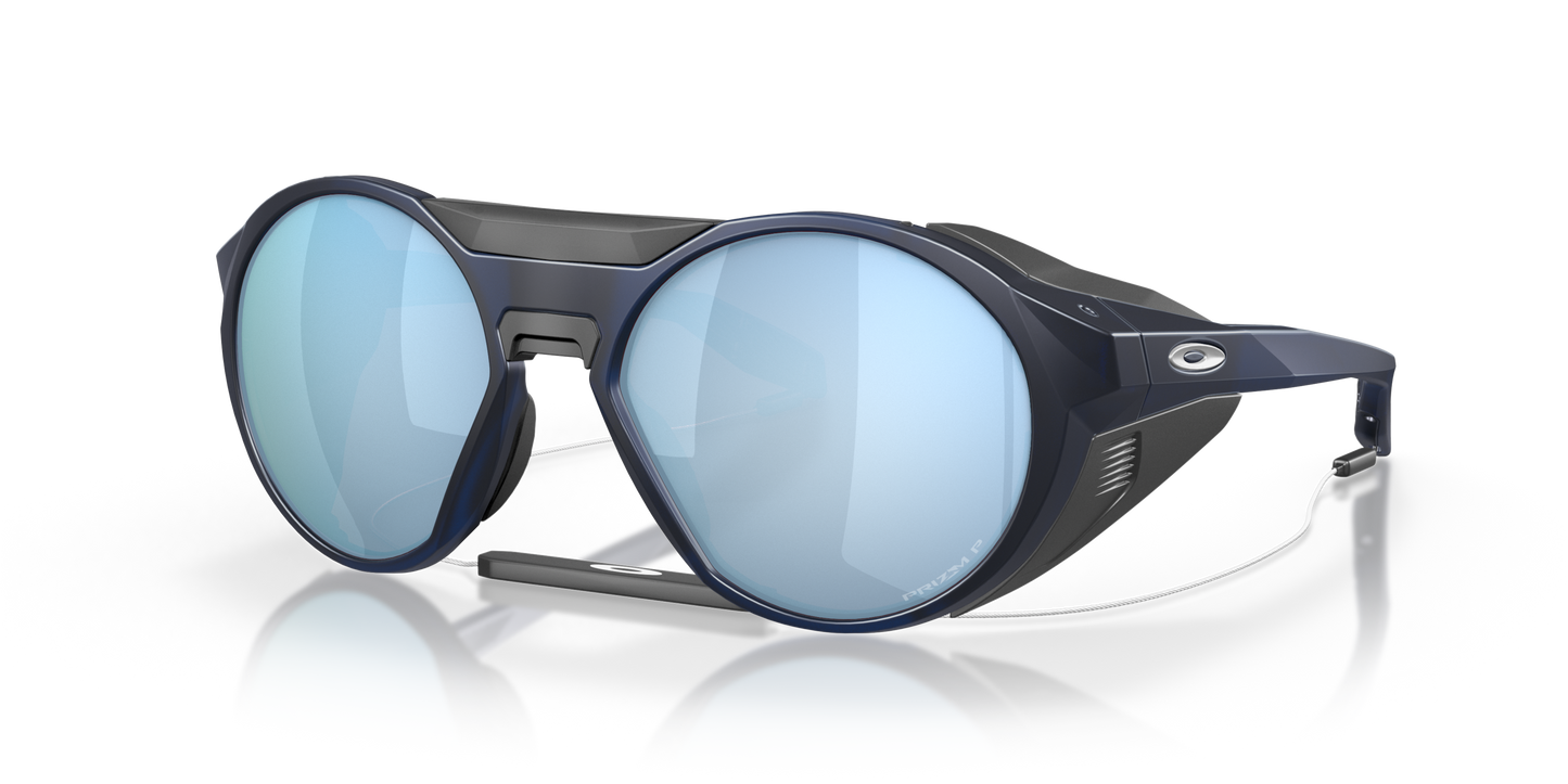 [Prizm Deep Water Polarized Lenses, Matte Translucent Blue Frame]