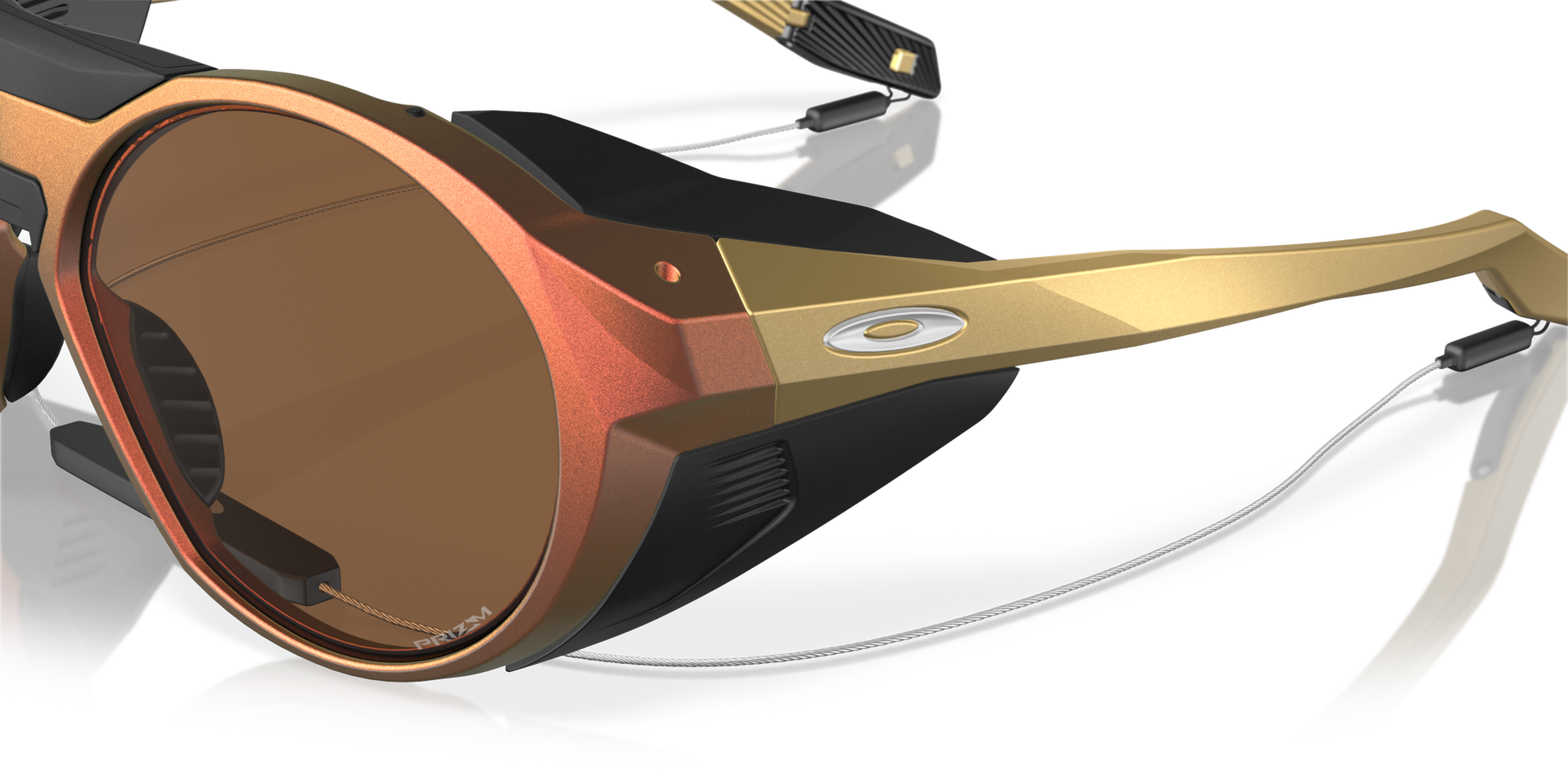 [Prizm Bronze Lenses, Matte Red Gold Colorshift Frame]