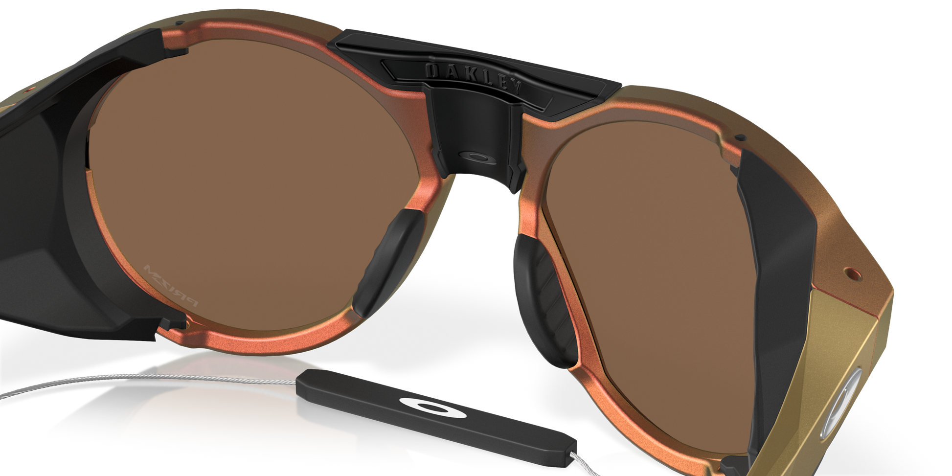 [Prizm Bronze Lenses, Matte Red Gold Colorshift Frame]