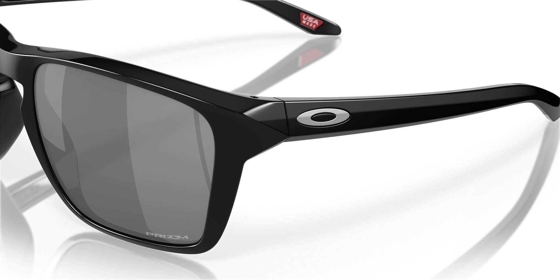 [Prizm Black Polarized Lenses, Polished Black Frame]