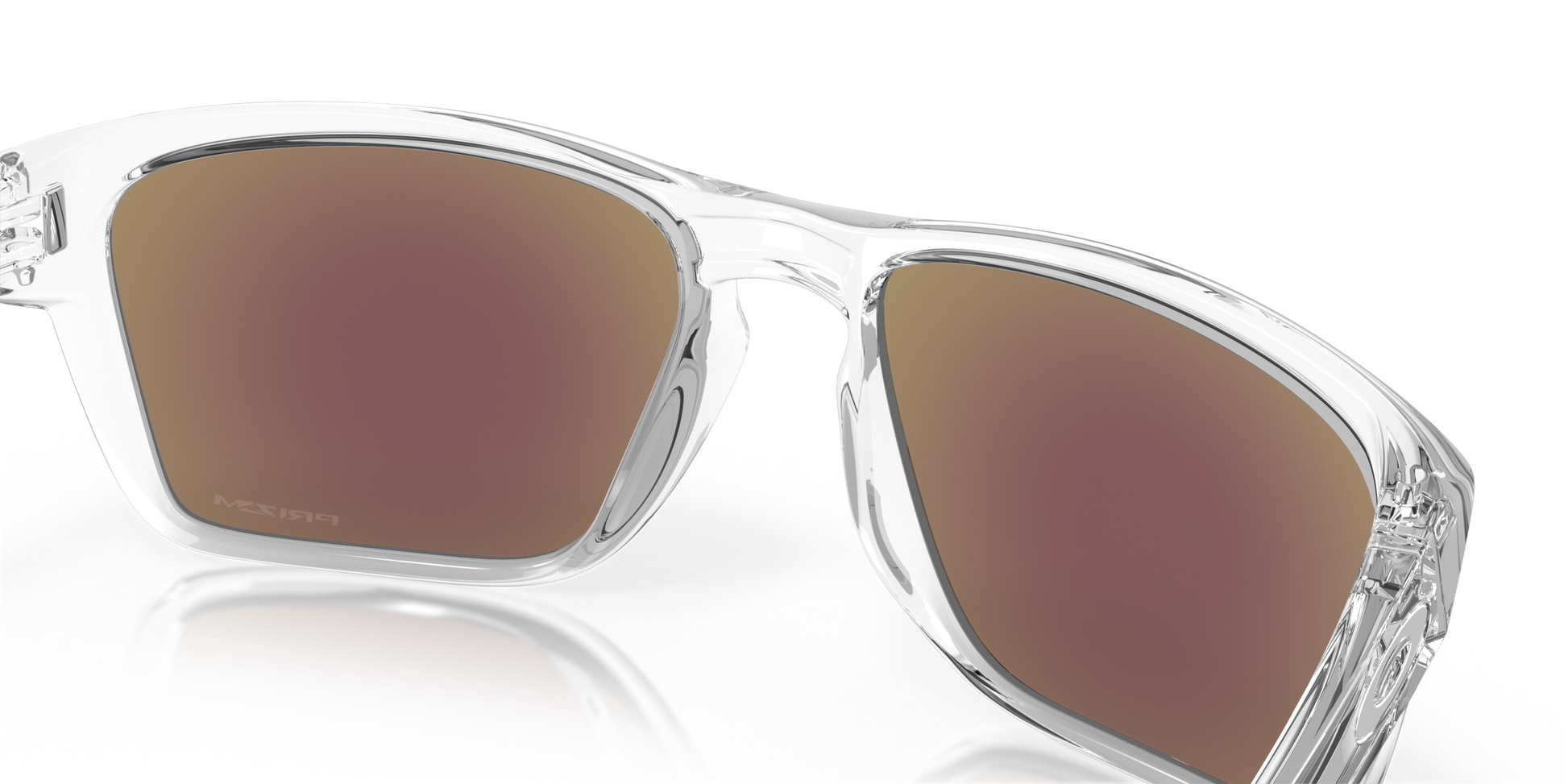 [Prizm Sapphire Lenses, Polished Clear Frame]