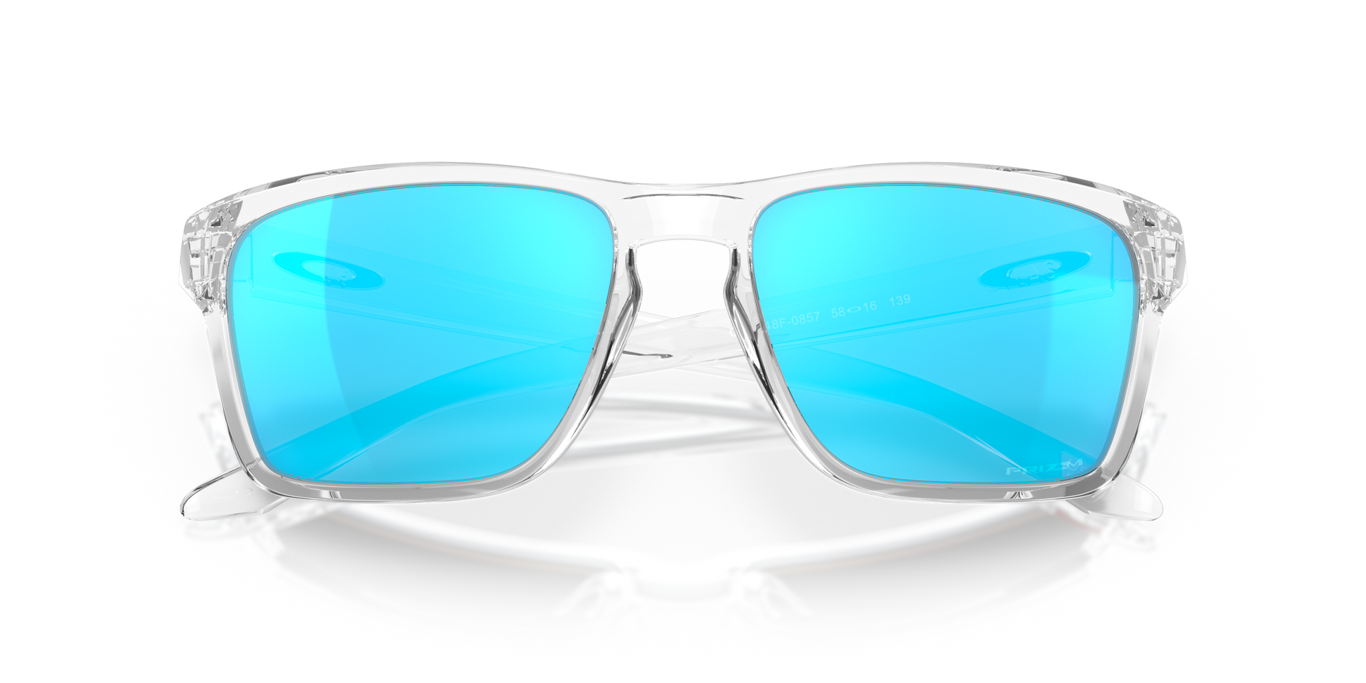 [Prizm Sapphire Lenses, Polished Clear Frame]