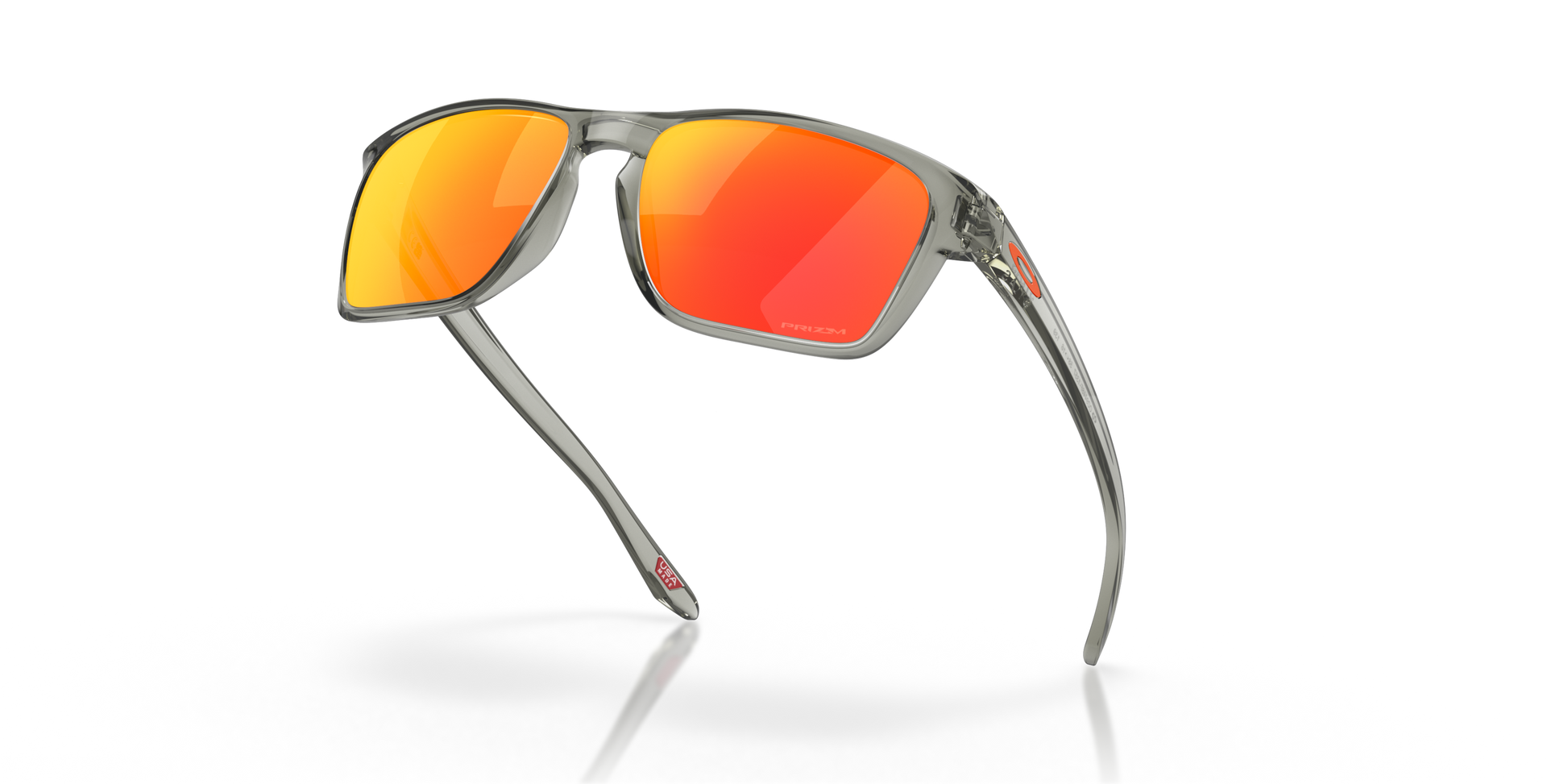 [Prizm Ruby Lenses, Grey Ink Frame]