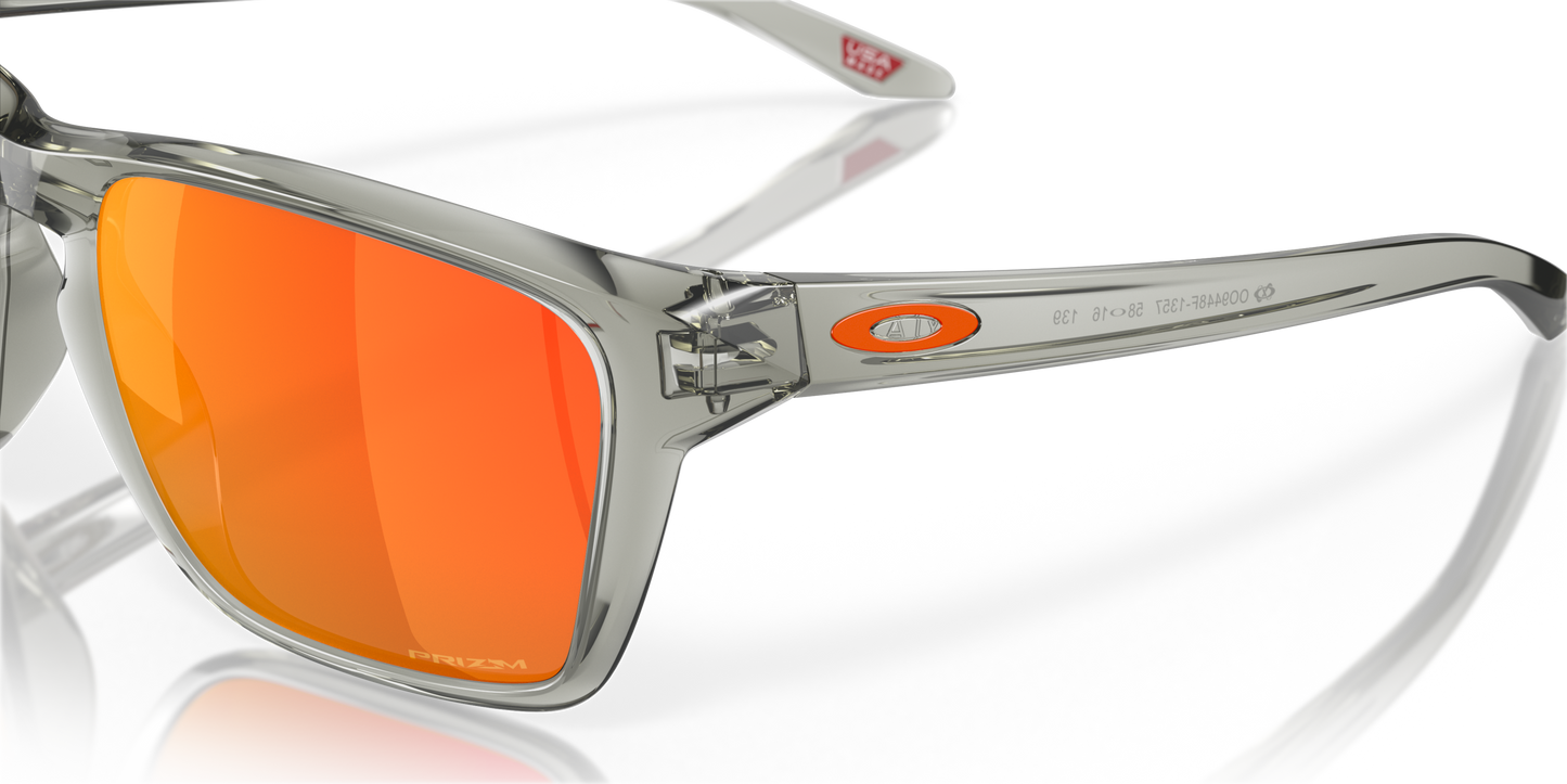 [Prizm Ruby Lenses, Grey Ink Frame]