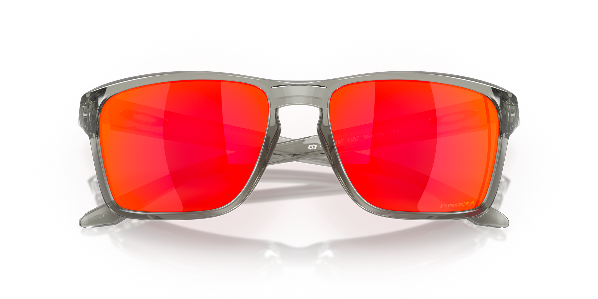 [Prizm Ruby Lenses, Grey Ink Frame]