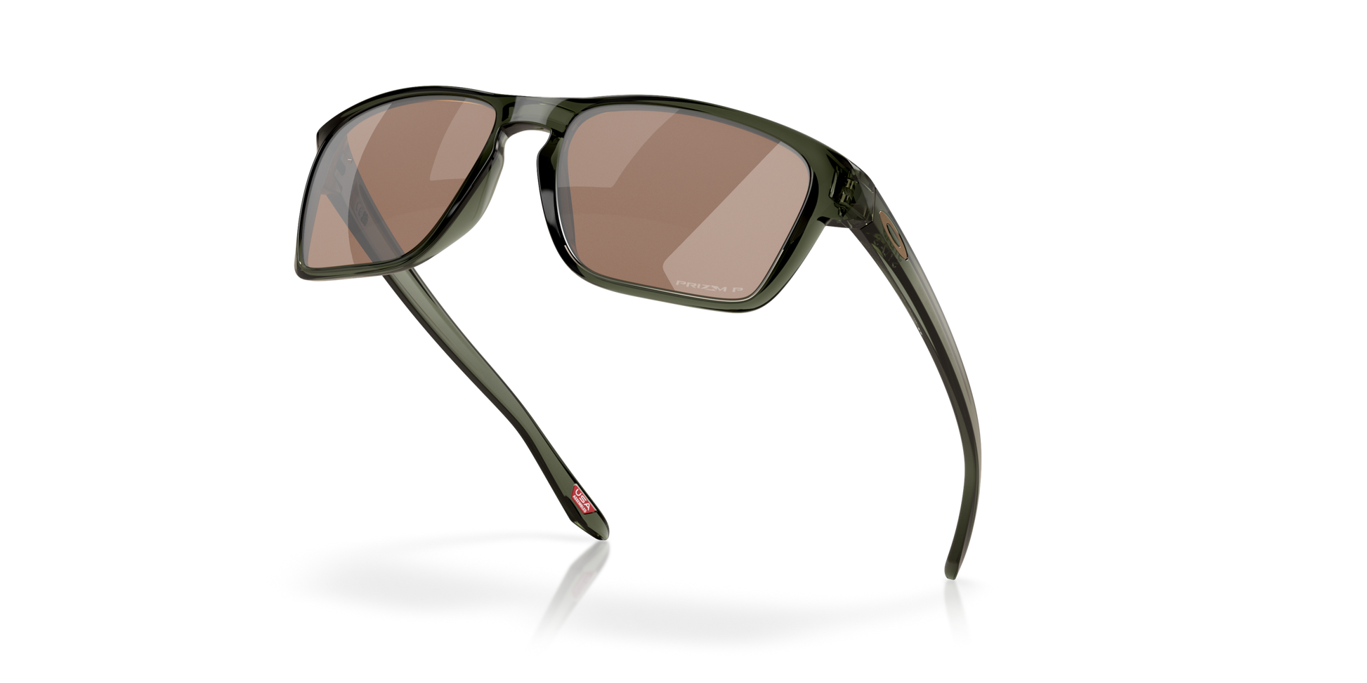 [Prizm Tungsten Polarized Lenses, Olive Ink Frame]