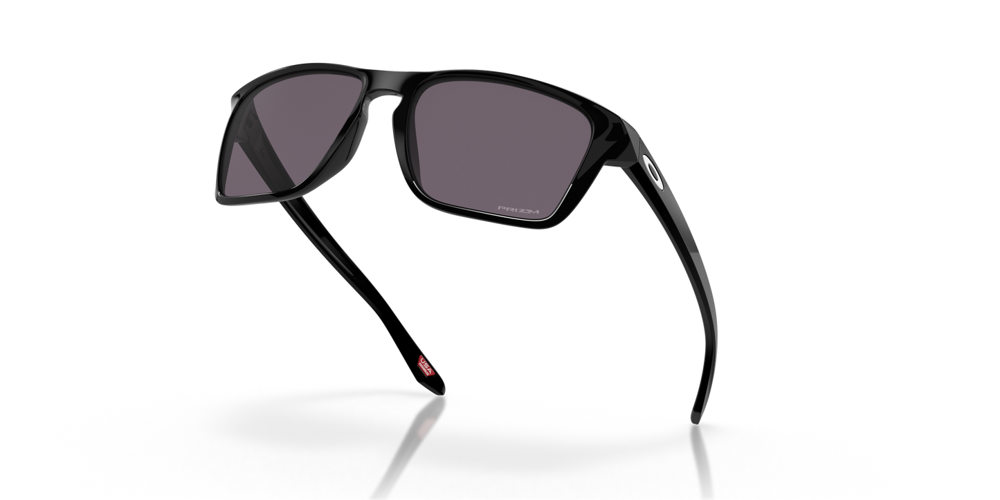 [Prizm Grey Lenses, Polished Black Frame]
