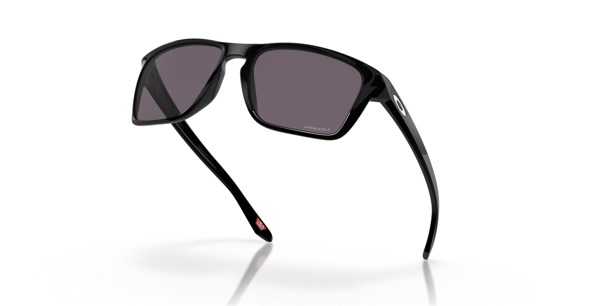 [Prizm Grey Lenses, Polished Black Frame]