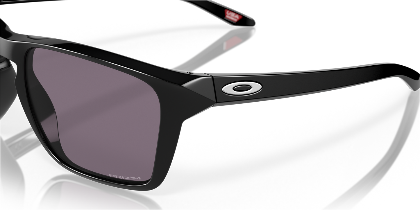 [Prizm Grey Lenses, Polished Black Frame]