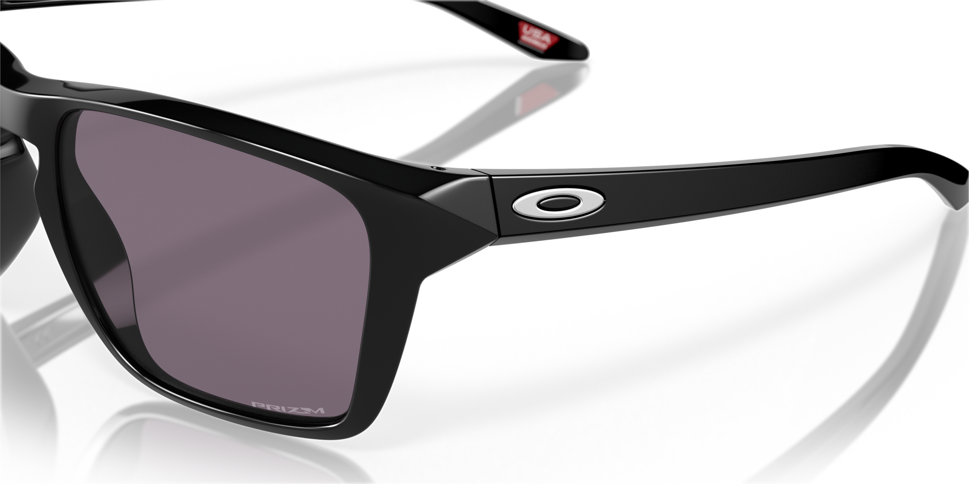 [Prizm Grey Lenses, Polished Black Frame]