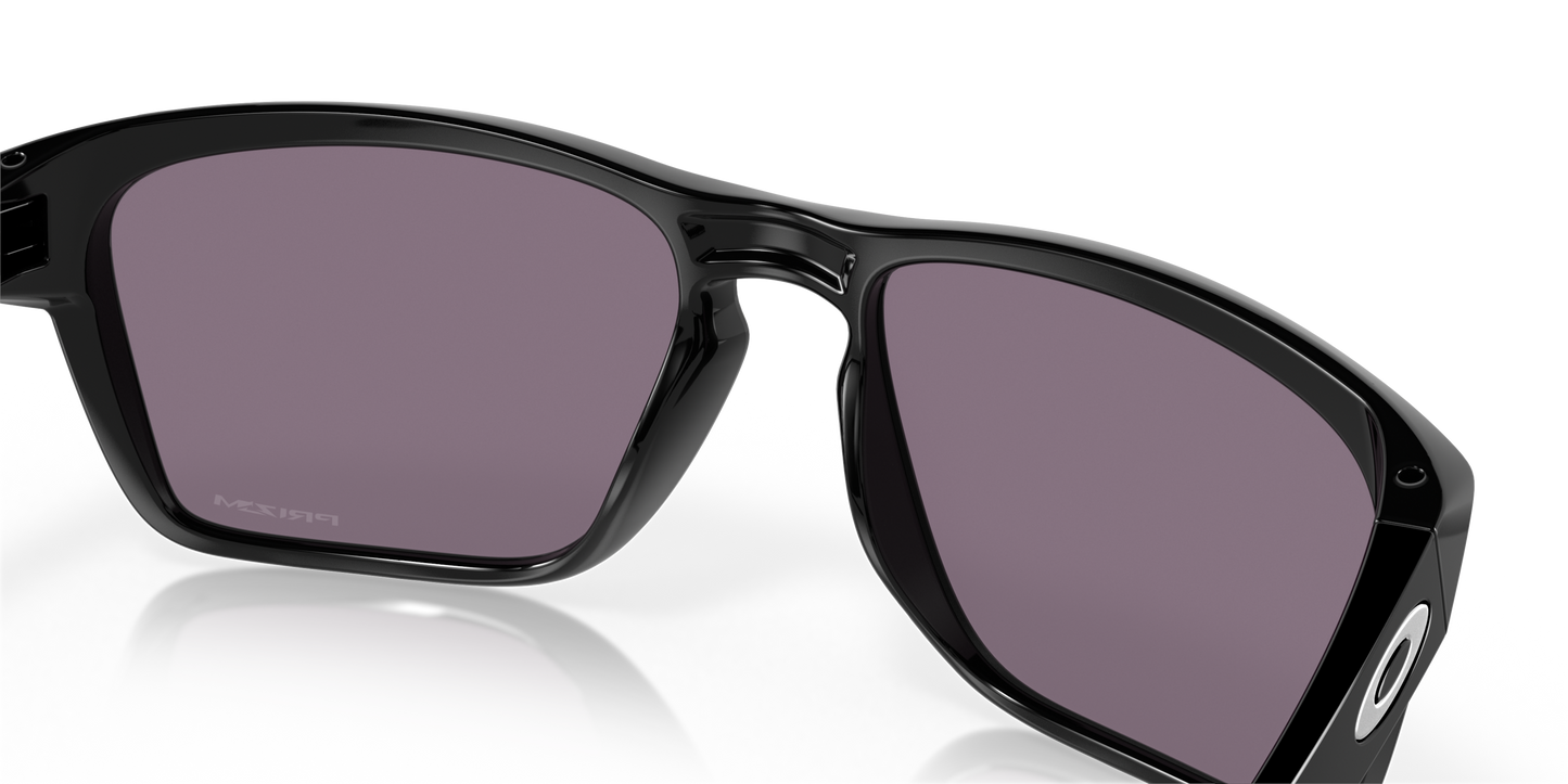 [Prizm Grey Lenses, Polished Black Frame]