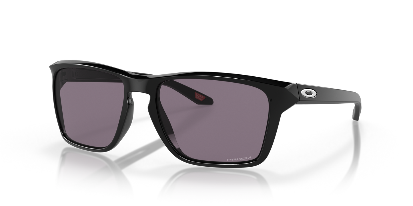 [Prizm Grey Lenses, Polished Black Frame]
